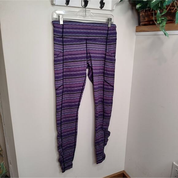 Lululemon Speed Tight IV Space Dye Twist Ultra Violet Multi / Black Size 8 - Picture 7 of 16